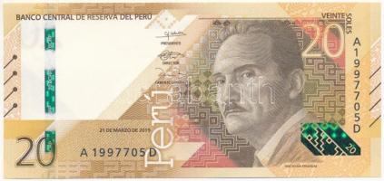 Peru 2019. 20S "A1997705D" T:UNC Peru 2019. 20 Soles "A1997705D" C:UNC
