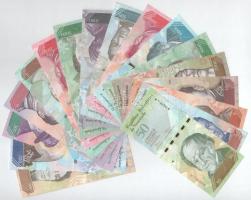 Venezuela 2011-2018. 2B - 20.000B (17xklf) T:UNC,AU Venezuela 2011-2018. 2 Bolivares - 20.000 Bolivares (17xdiff) C:UNC,AU