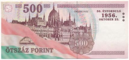 2006. 500Ft "A forradalom 50. évfordulója 1956. október 23.", "EB 10522766" T:AU...
