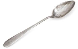 Ezüst (Ag) kanál, jelzett, 23 g