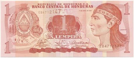 Honduras 2008. 1L "EB4712147" T:UNC Honduras 2008. 1 Lempira "EB4712147" C:UNC Krause 89.a