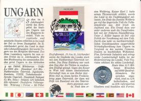 Magyarország 1973. 1Ft Al felbélyegzett borítékban, ENSZ bélyegzéssel, német nyelvű leírással T:UNC ...