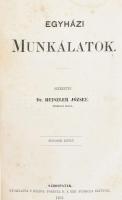 Heiszler József: Egyházi munkálatok I-III. köt. [Egybekötve.] Sárospatak, 1862-1870., Forster R. - P...