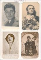 Sárdy János (1902-1959) színművész színész autogram gyűjteménye. kb 34 db aláírt fotólap magyar és k...