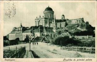 Esztergom, Bazilika és prímási palota, híd, vár (fa)