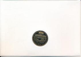 Ausztria 1998. 2,5EUR Cu-Ni-Zn "Sissi halálának 100. évfordulója" emlékérem bélyeges borít...