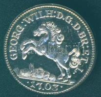 Német Államok / Braunschweig-Luneburg-Celle 1703. 1/24 Thaler Ag (1000) 10,32g utánveret T:PP