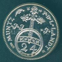 Német Államok / Braunschweig-Luneburg-Celle 1703. 1/24 Thaler Ag (1000) 10,32g utánveret T:PP