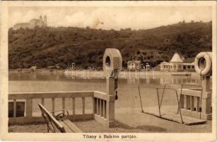 Tihany a Balaton partján, apátsági kolostor (gyűrődés / crease)