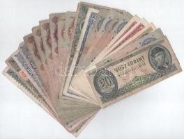 20db-os Pengő és Forint bankjegytétel T:F,VG