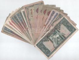 20db-os Pengő és Forint bankjegytétel T:F,VG