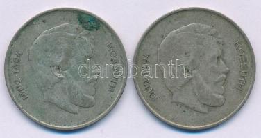 1947. 5Ft Ag "Kossuth" (2x) T:F patina
Adamo F8.1