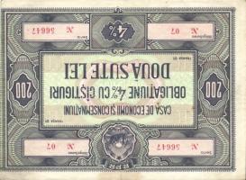 Románia DN 5 db részvény az 1950-es évekből T:II,II/III