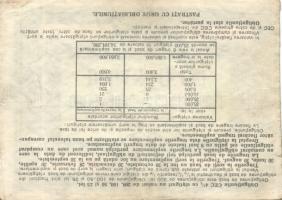 Románia DN 5 db részvény az 1950-es évekből T:II,II/III