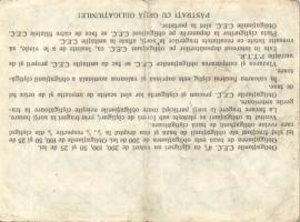Románia DN 5 db részvény az 1950-es évekből T:II,II/III