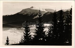 Kőrösmező, Jaszinya, Yasinia; Pietros / mountain peak (EK)