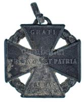 1916. "Károly-csapatkereszt" Zn kitüntetés mellszalag nélkül T:VF oxidáció 1916. "Charles Troop Cross" Zn decoration without ribbon C:VF oxidation NMK 295.