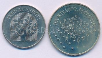 1984. 20Ft Cu-Ni "FAO - Védd az erdőt" + 100Ft Cu-Ni "FAO - Ha kivágod, ültess is&quo...