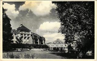 Pöstyén-fürdő, Kúpele Piestany; Thermia Palace Hotel, juzná fronta / fürdő, szálloda / spa, hotel (fl)