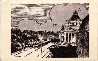 Arad, Palatul Cultural / Kulturális palota. I. Ingusz kiadása / palace of culture (EK)