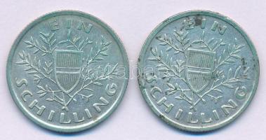 Ausztria 1925-1926. 1Sch Ag (2xklf) T:XF
Austria 1925-1926. 1 Schilling Ag (2xdiff) C:XF
Krause KM...