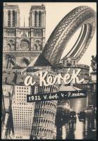 1932 A Kerék c. autós magazin V. évf. 4-7 szám. 32p.