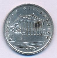 Ausztria 1925. 1Sch Ag T:AU patina Austria 1925. 1 Schilling Ag C:AU patina Krause KM#2840