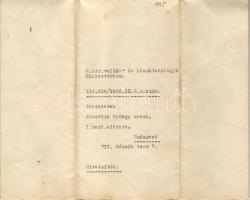 1938 Kinevezés Gróf Teleki Oál vallás és közoktatásügyi miniszter, későbbi miniszterelnök aláírásával