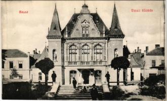 Kassa, Kosice; vasútállomás / railway station (vágott / cut)