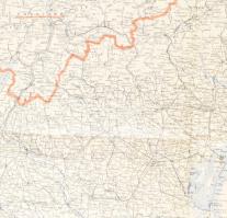 cca 1916-1918 Ober-Italien, Nachdruck der Italienischen Generalstabskarte, Ravensteins Kriegskarte N...