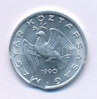 1990. 10f Al technológiai hibás veret (lapkavég) T:AU Adamo F3.3