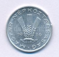 1986. 20f Al technológiai hibás veret (lapkavég) T:AU Adamo F4.2