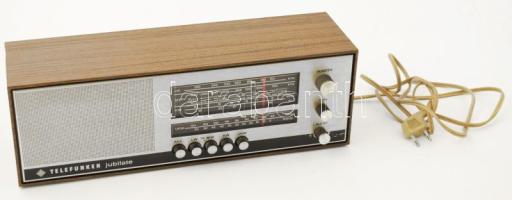 Telefunken Jubilate 301 rádió. cca 1968/1969, Telefunken Deutschland, h: 42 cm