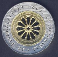 1999. 3000Ft Ag "Államalapítás 1000. évfordulója" T:PP Csak 5000db!