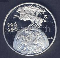 1996. 2000Ft Ag "Honfoglalás 1100. évfordulója" T:PP Csak 5000db!