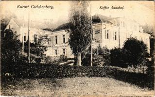 Bad Gleichenberg (Steiermark), Kaffee Annahof / café (EB)