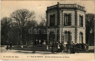 Foret de Dreux, pavillon de Rendez-vous de Chasse. Ch. Foucault / pavillon, forest, hunters, meeting (felületi sérülés / surface damage)