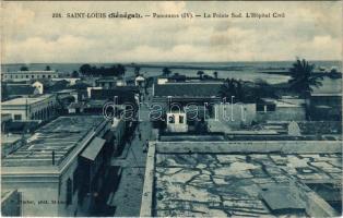 Saint Louis, Panorama, La Pointe Sud, L'Hopital Civil / general view, civil hospital (fl)