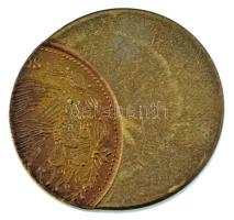 Mexikó DN (1984-1992) 100P Al-bronz technológiai hibás veret (látványosan félrecsúszott veret) T:XF
...