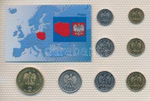 Oroszország 1998-2012. 1k - 25R (9xklf) "Európa pénzérméi" vákuum csomagolt forgalmi érme összeállítás T:UNC-AU, patina Russia 1998-2012. 1 Kopeck - 25 Roubles (9xdiff) "Coins of Europa" vacuum-packed circulation coin set C:UNC-AU, patina