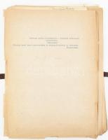 Komáromy András (1861-1931) történész, levéltáros 1914 és 1916 között írt jelentései megyei levéltár...