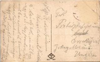 Gross Pöchlarn an der Donau, general view, church (Rb)