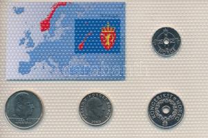 Norvégia 2003-2013. 1K - 20K (4xklf) "Európa pénzérméi" vákuum csomagolt forgalmi érme öss...