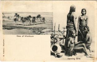 Khartoum, Dancing girls, African folklore (EK)