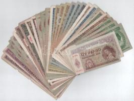 Vegyes 30db-os Pengő bankjegy tétel T:F,VG
