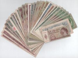 Vegyes 30db-os Pengő bankjegy tétel T:F,VG