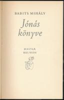 Babits Mihály: Jónás könyve. Würtz Ádám rézkarcaival. (Bp., 1966), Magyar Helikon. Kiadói egészbőr-kötés. Számozott (636./1200) példány.