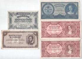 1946. 1.000.000.000MP + 100.000BP (2x) + 1.000.000BP + 500.000AP T:F,VG