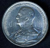 1939. 5P Ag "Horthy balra" T:2 ph.