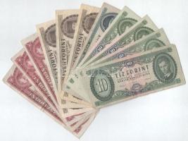 1962-1993. 10Ft-100Ft (11db, 9xklf) T:F,VG